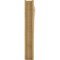 Ekena Millwork 6-in W x 36-in D x 40-in H Funston Block Rough Cedar Woodgrain TimberThane Outlooker, Primed Tan OUTUR060X36X40FST44RCPR - alternate 3